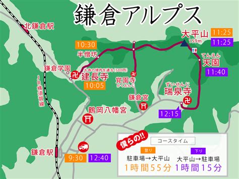 天園地方|天園ハイキングコース